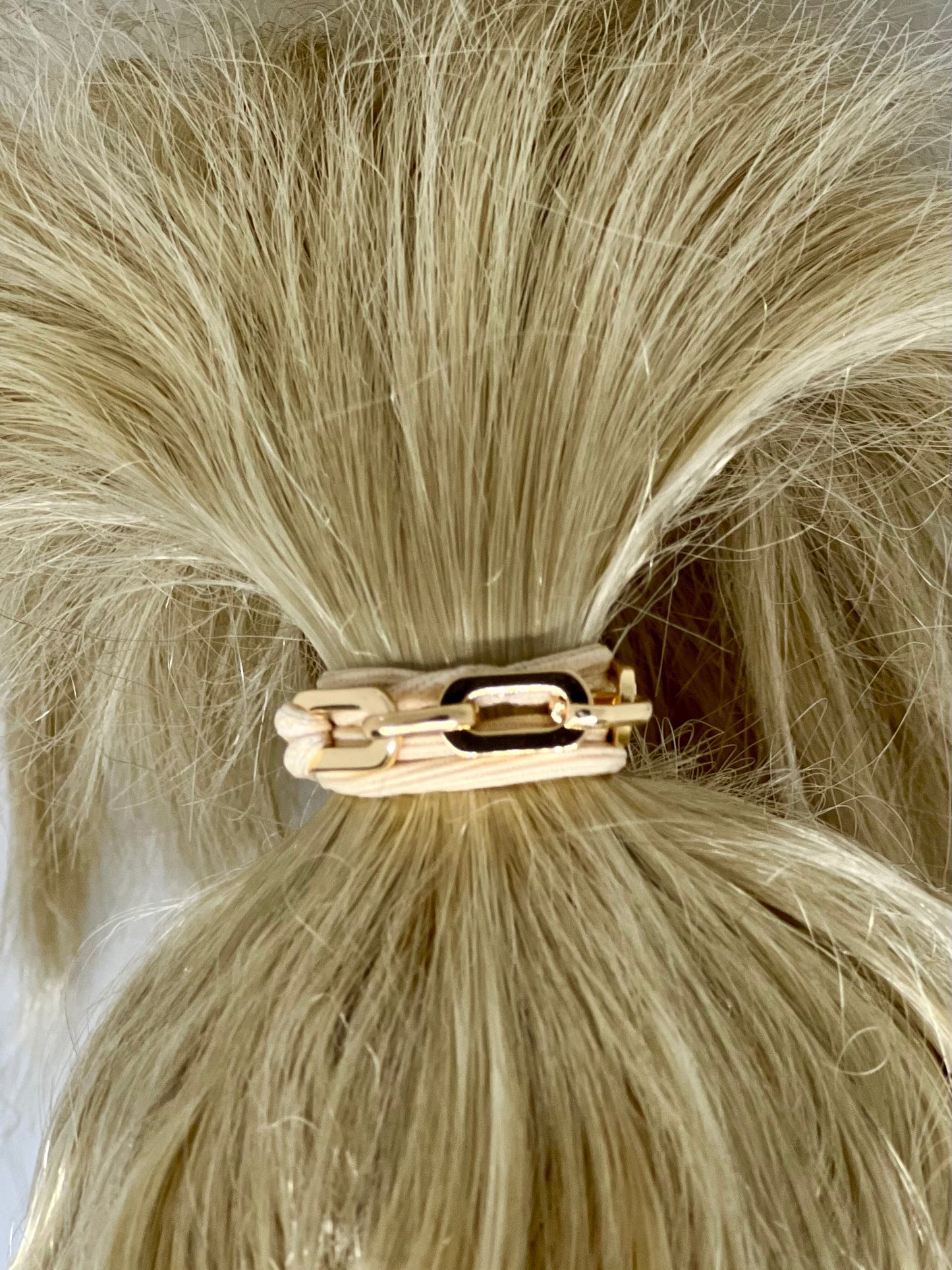 Rose Gold Link Hair Tie/Bracelet